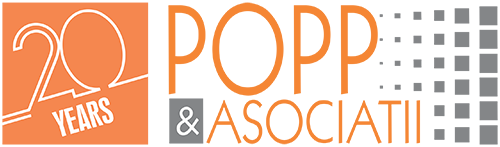 Popp & Asociatii logo 20 de ani